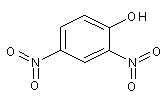 2,4-二硝基酚结构式